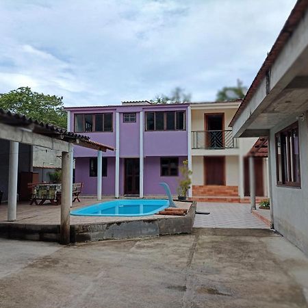 Casa Roxa Com Piscina Em Condominio Parati Exterior foto
